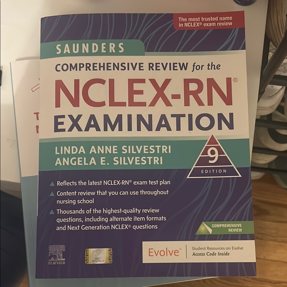 Saunders NCLEX-RN Examination Review Book 9th edition